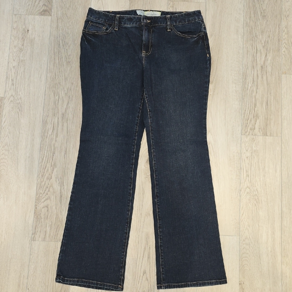 Dark Indigo Women's Flare Jeans